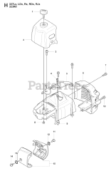 Husqvarna 327 LX - Husqvarna String Trimmer (SN: 20080900001 - 20090100000) COVER