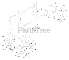 Cub Cadet 641 (590-641-100) - Cub Cadet 66" Front Loader att Boom Assembly And Bearing Boxes