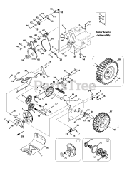 MTD 31AM63FF706 - MTD Snow Thrower (2013) Drive System