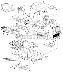 MTD 13685-9 - MTD Lawn Tractor (1989)