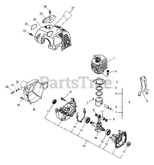 Echo PPFD-2400 - Echo Pole Saw (Type 1E) (SN: 501001 - 999999)