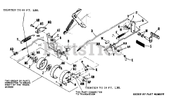 Allis-Chalmers B-210 (2029948) - Allis-Chalmers Garden Tractor, 10hp CLUTCH AND BRAKE GROUP - MFG Nos.990568 &amp; 990569
