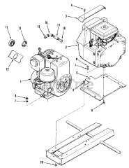 Toro A1-184801 (GT-1848) - Toro Garden Tractor (1982) Engines