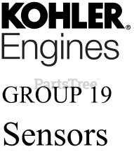 Kohler ZT730-3027 - Kohler Confidant Engine, Made for Excel, 23hp, 747cc 19 Sensors