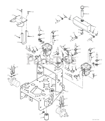 Scag SWZ48V-15FSE - Scag 48" Walk-Behind Mower, 15hp Kawasaki (SN: T8100001 - T8199999) HYDRAULIC ASSEMBLY