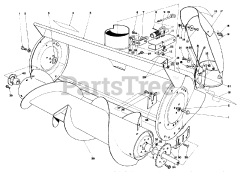 Toro 57356 (11-42) - Toro Lawn Tractor (SN: 003000001 - 003999999) (1983)