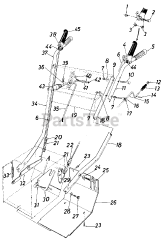 Cub Cadet 1028 (319-850-100) - Cub Cadet 28" Snow Thrower (1989)