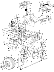 MTD 13765-9 - MTD Lawn Tractor (1989)