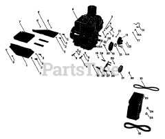 Troy-Bilt 5041 - Troy-Bilt Pony V Rear-Tine Tiller (SN: S0186072 - S0204132)