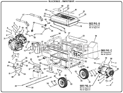 Black Max BM 10700 HR - Black Max 7000 Watt Generator