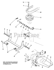 Simplicity 7013 (1690015) - Simplicity Baron Lawn Tractor, 13hp