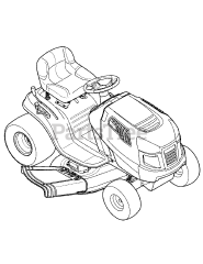 Craftsman 247.289050 (13AL79SS099) - Craftsman LT2000 Lawn Tractor (2010) (Sears)