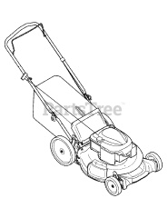 Craftsman 247.389110 (11A-B28G099) - Craftsman Walk-Behind Mower (2010) (Sears)