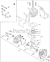 Echo PB-760 LNH - Echo Backpack Blower (SN: P43314001001 - P43314999999)