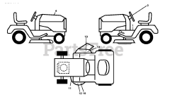 RedMax YT 2348 F (960430237-00) - RedMax 48" Yard Tractor, 23hp (2017-09)