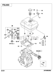 Subaru Robin EH340BS7640 (EH34) - Subaru Robin Engine 603 Fuel &amp; Lubricant