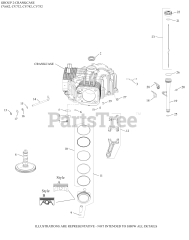 Kohler CV752-3000 - Kohler Command PRO Engine, Basic Version, 27hp, 20.1kW 02 CrankCase