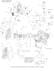 Kohler CH960-2005 - Kohler Command PRO Engine, Basic Version, 36hp, 999cc 03 Lubrication
