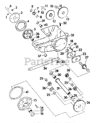 Lawn-Boy 1920 - Lawn-Boy Snow Thrower (SN: 400000001 - 499999999) (1964) Model 9212a Loafer Transmission