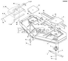 Snapper Pro S 200XT (5900505) - Snapper Pro 72" Mower Deck 72" Mower Deck - Housing, Covers &amp; Spindles