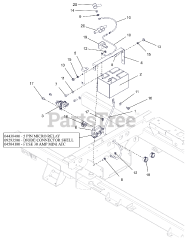 Ariens 915331 - Ariens Ikon-X 42" Zero-Turn Mower, Kawasaki FR (SN: 035000 - 044999)