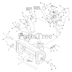 Simplicity L 1428 E (1695330) - Simplicity 28" Snow Thrower, 13.5hp