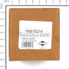 Snapper 1687574 Kit  Belt & Spacer Ss - image 3