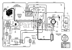 Murray 312003x50B - Murray 31" Lawn Tractor (2004) Electrical System