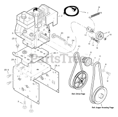 Murray 624504x5C - Murray 24" Snow Thrower (2004)