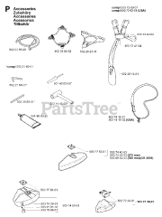 Jonsered GR 2036 - Jonsered String Trimmer (2000-10) ACCESSORIES