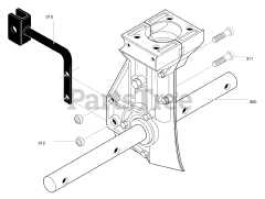 Murray 11052x30B - Murray Cultivator (2000) Transmission Assembly