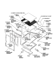 Cub Cadet 59A30042 (59A30042150) - Cub Cadet Power Assist Dump Hopper att A1933 Grass Container