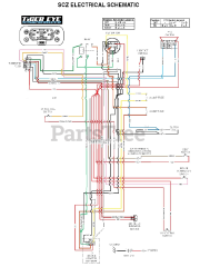 Scag SCZ52V-25CV-EFI - Scag Cheetah 52" Zero-Turn Mower, 25hp Kohler (SN: L6400001 - L6499999) SCZ Electrical Schematic
