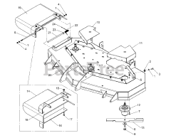 Simplicity 1694770 - Simplicity 48" Mower Deck