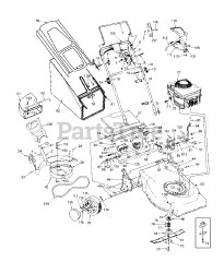 Wizard 12A-379B098 - Wizard Walk-Behind Mower (2001) (Western Auto) General Assembly