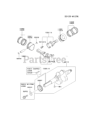 Kawasaki FD620D-FS18 - Kawasaki Engine PISTON/CRANKSHAFT