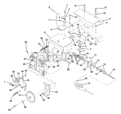 Ariens 824015 - Ariens 36" Sno-Brush Drive Unit (SN: 000101 & Above)