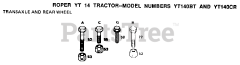 Electrolux/AYP YTH 160 CT - Electrolux/AYP Lawn Tractor HARDWARE