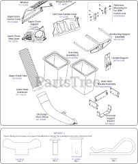 MTD 19A30031OEM - MTD 42" & 46" Twin Bagger (2017)