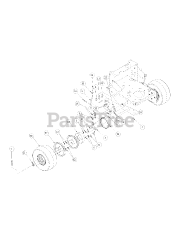 Cub Cadet G 1548 (55AE232S150) - Cub Cadet Walk-Behind Mower Brake Assembly Standard Track