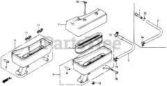 Honda HR214 PXA#1 (HR214) - Honda 21" Walk-Behind Mower, Made in USA (SN: HR214-6000001 - HR214-9999999) AIR CLEANER