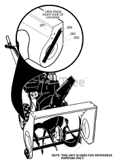 Yard King 627804x89B - Yard King 27" Snow Thrower (2000) Drift Cutter Assembly