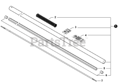 Echo DSHC-2600 S - Echo Hedge Trimmer, 56V Battery (SN: U95600001001 - U95600999999)