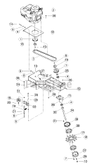 Bear Cat SG 340 - Bear Cat Stump Grinder, 340cc Honda (SN: D00001 & Above)