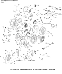 Kohler CH440-0026 - Kohler Command PRO Engine, Basic Version, 14hp, 10.5kW 05 Ignition/Charging
