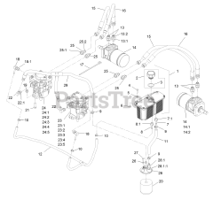 Exmark TTX650EKCE604 - Exmark 60" Turf Tracer X-Series Walk-Behind Mower, Kohler (SN: 314000000 - 314999999) (2014)