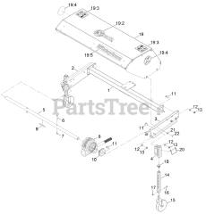 Exmark BR270KC36 - Exmark 36" Power Broom, Kohler CH270 (SN: 313000000 - 313999999) (2013)