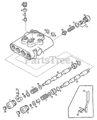 Simplicity 2096100 - Simplicity Model 430 Loader Valves - Control Eff. S/N 1576 &amp; Up Group (3482I41)