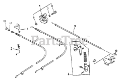 Echo M14V B2Z0 - Echo Lawn Mower Engine Cables
