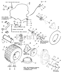Simplicity 6011 (1690347) - Simplicity Garden Tractor, 11hp